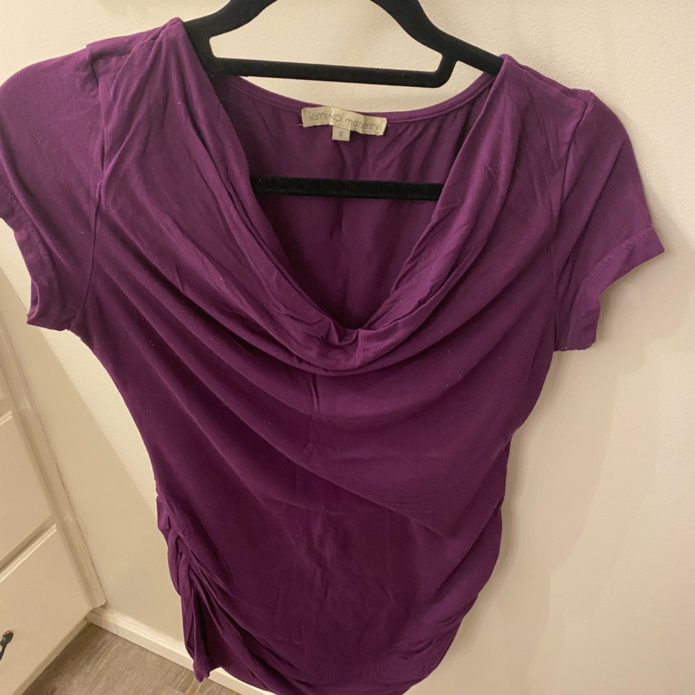 Maternity blouse by Kimi and Kai